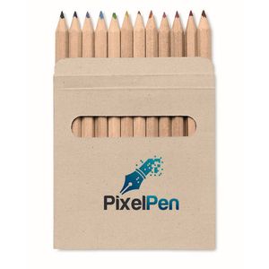 ARCOLOR Premium 12-Color Pencils Set in Eco-Friendly Box