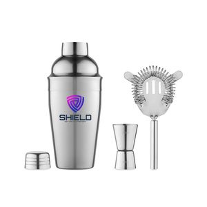 FIZZ Premium Stainless Steel Cocktail Shaker Set