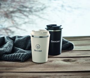 BRACE Doppelwandiger Becher 350ml - GiftRetail MO6276