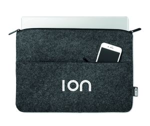 TOPLO RPET felt zipped laptop bag