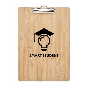CLIPBO Eco-Friendly A4 Bamboo Clipboard for Office Use