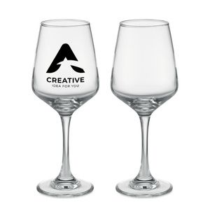 CHEERS Set mit 2 Weingläsern