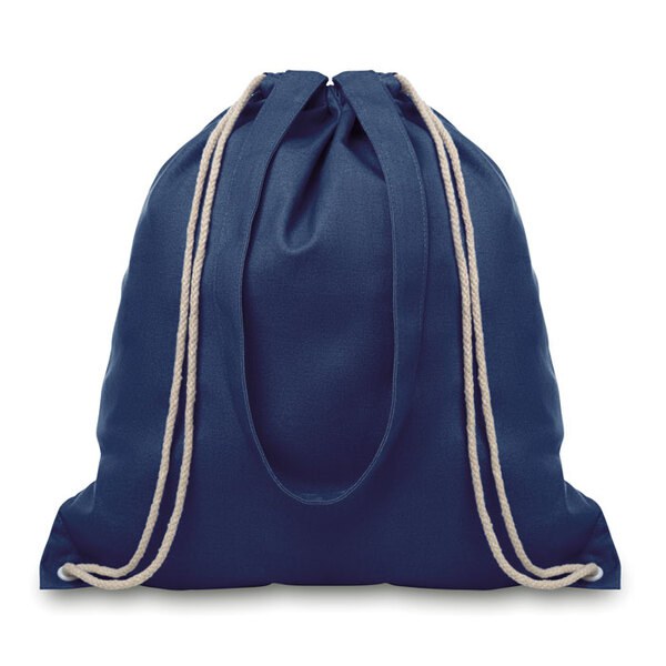 MOIRA Eco-Friendly 220g Canvas Tote with Drawstring Closure - GiftRetail MO9041