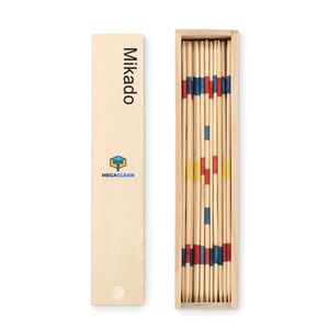 MINI MIKADO Holz Mikado Spielset im Holzbox