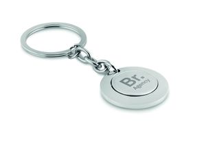 FLAT RING Key ring with token