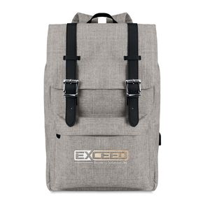 RIGA Urbaner Laptop-Rucksack mit USB-Ladefunktion