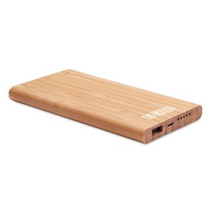 ARENA Induktive Powerbank Bambus