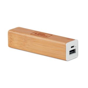POWERBAM Powerbank 2200 mAh Bambus