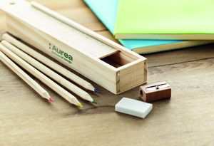 TODO SET Stationery set in wooden box