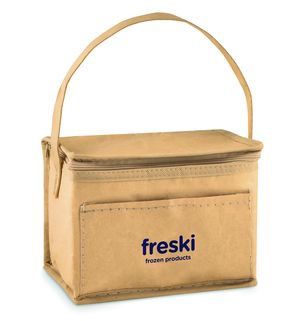 PAPERCOOL 6 can woven paper cooler bag