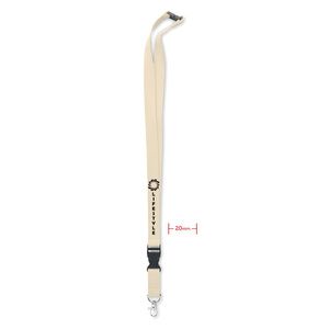 LANNYCOT Premium Cotton Lanyard with Safety Breakaway and Buckle
