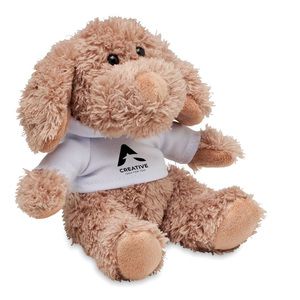 DOGGY Adorable Dog Plush Toy in Cozy Hoodie