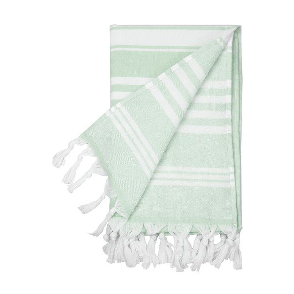 Goya 52036 - 100% Baumwoll-Pareo Handtuch mit Fransen 220g/m² CAYMAN