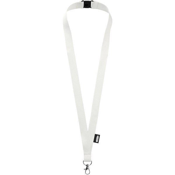 Tom recycled PET lanyard with breakaway closure - EgotierPro 102517