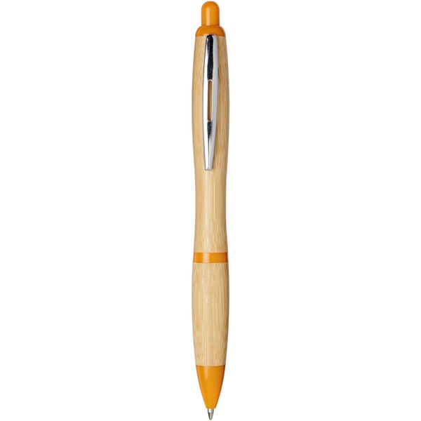 Nash bamboo ballpoint pen (blue ink) - EgotierPro 107378