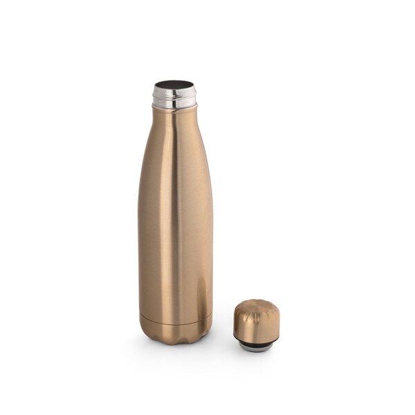 Stainless steel bottle with matt metallic finish 510 mL - Egotier 94335
