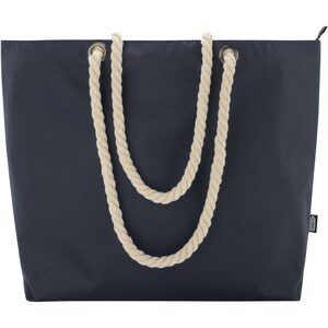 Panama GRS recycled beach cooler tote bag with cord handles 23L - EgotierPro 130079