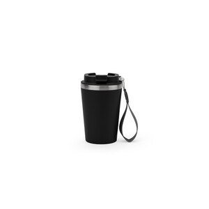 Reisebecher aus Edelstahl (90% rSS) mit doppelter Wand und matter Oberfläche 460 ml - Egotier 94377