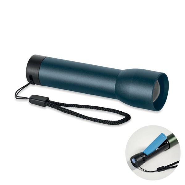LUMEZO Aluminium rechargeable torch - GiftRetail MO2991