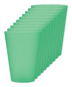 transparentes Grün