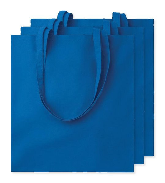 Pack mit 30 GiftRetail MO9268 - COTTONEL COLOUR + Shopping Bag Cotton 140g/m²