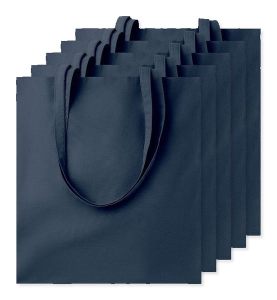 Pack mit 50 GiftRetail MO9268 - COTTONEL COLOUR + Shopping Bag Cotton 140g/m²