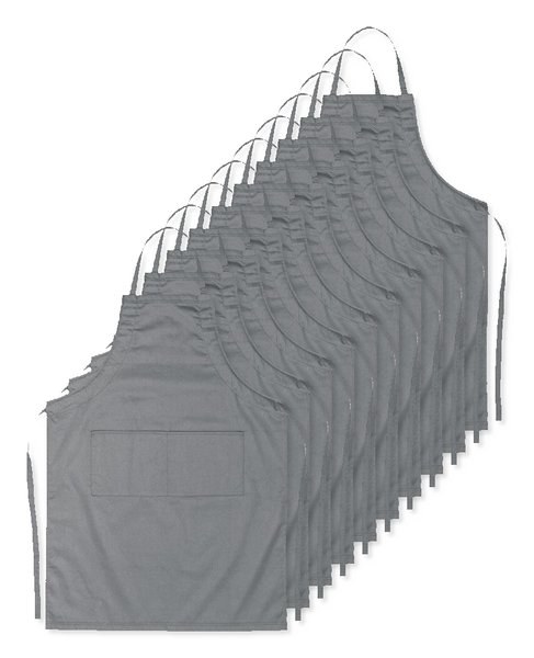 Pack mit 10 GiftRetail MO8441 - FITTED KITAB Küchenschürze