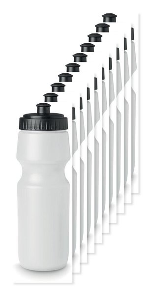 Pack mit 10 GiftRetail MO8933 - SPOT SEVEN Trinkflasche PE 700ml