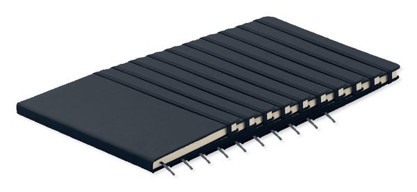 Pack mit 10 GiftRetail MO1804 - ARCONOT DIN A5 Notizbuch