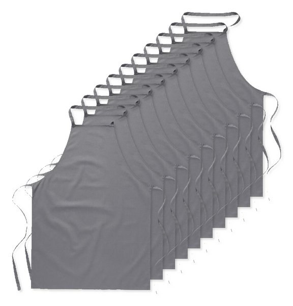 Pack of 10 GiftRetail MO7251 - KITAB Premium Adjustable Cotton Kitchen Multi-purpose Apron