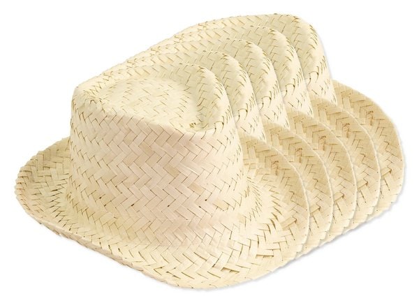 Pack mit 5 Goya 38054 - Unisex Kurzrand Strohhut JAMAICA