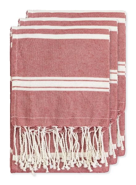 Pack of 30 Goya 39000 - Fouta Style Pareo Towel, 90x180cm, Cotton-Polyester ZANZIBAR