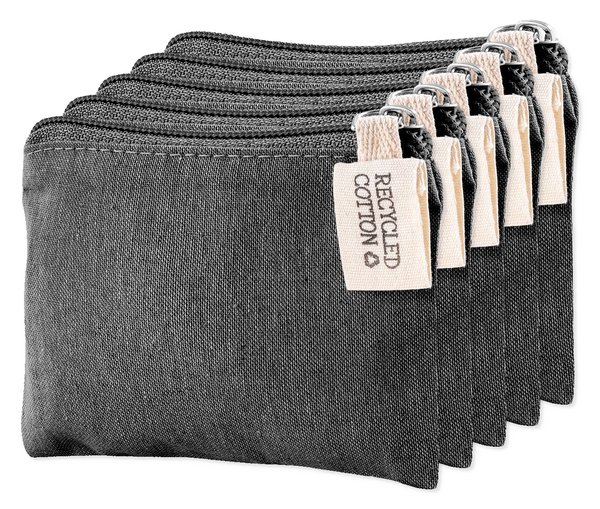 Pack of 5 Goya 53506 - Recycled Cotton Purse - GRS Certified KALA