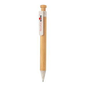 XD Collection P610.54 - Bambus-Stift mit Weizenstroh-Clip