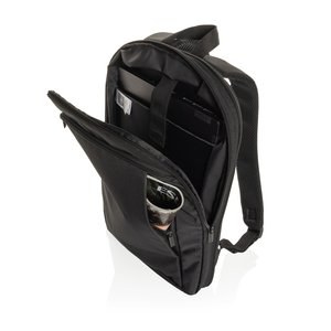 XD Collection P763.49 - Flexpack Aware™ Erweiterbarer, schlanker 15,6-Zoll-Laptoprucksack aus RPET