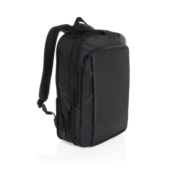 XD Collection P763.49 - Flexpack Aware™ Erweiterbarer, schlanker 15,6-Zoll-Laptoprucksack aus RPET