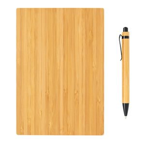 XD Collection P772.15 - A5 Bambus-Notizbuch & Stift-Set