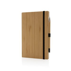 XD Collection P774.46 - Bambus-Notizbuch und Unendlichkeit-Bleistift-Set