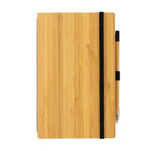 XD Collection P774.46 - Bambus-Notizbuch und Unendlichkeit-Bleistift-Set