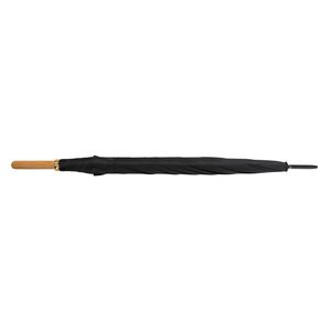 XD Collection P850.66 - 27" Impact AWARE™ RPET 190T Automatik-Öffnungs-Bambusregenschirm