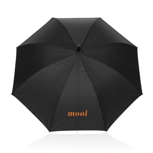 Swiss Peak P850.75 - Swiss Peak Vero Aware™ RPET 25” umbrella w luxe handle