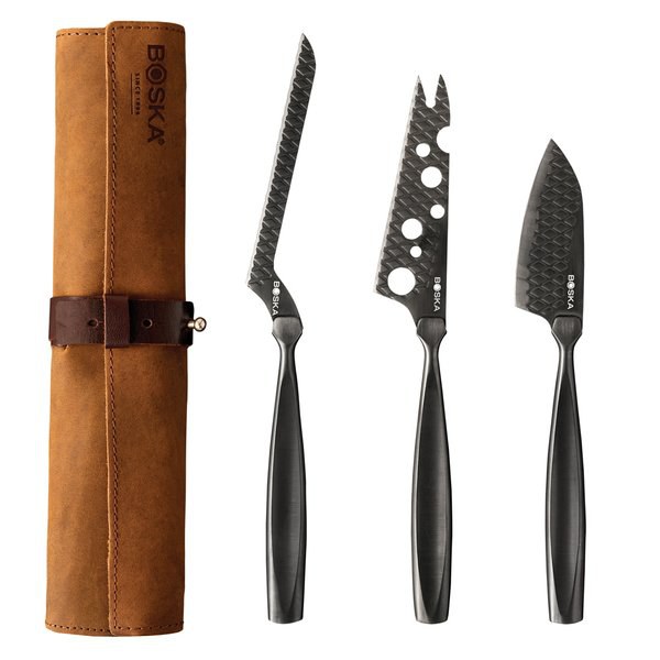 Boska RB3070 - BOSKA Cheese Knife Set Monaco+ Black