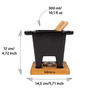 Boska RB85353 - BOSKA Tapas Fondue Nero - 300 ml