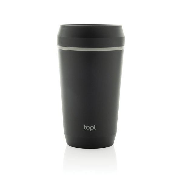 Topl RBTGP12 - Topl Recycled Plastic To Go Tumbler Patented 360 Lid 354ml