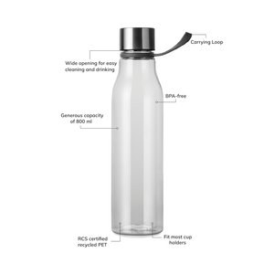 Vinga V43305 - VINGA Lean RCS RPET Wasserflasche 800 ML
