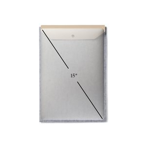 Vinga V78810 - VINGA Albon GRS recycelte Filz 15" Laptop-Hülle