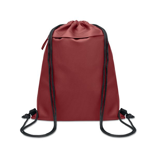 BANGKOK BAG Drawstring bag in 600D RPET - GiftRetail MO2639