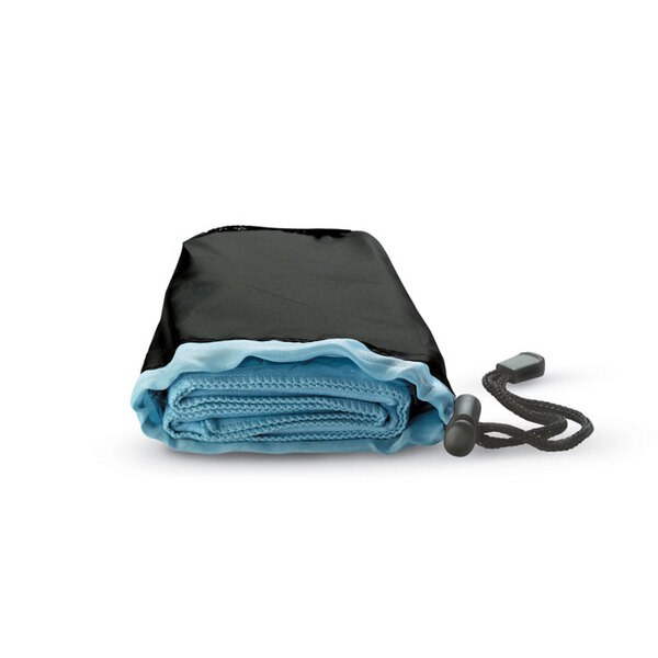 DRYE Quick-Dry Sports Towel with Nylon Pouch - GiftRetail KC6333