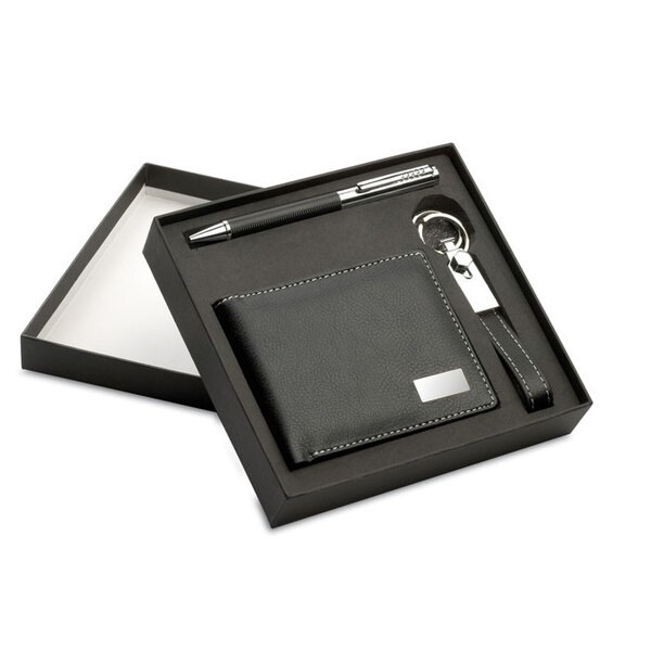 ELEGANCI Set mit Geldbörse - GiftRetail KC7109