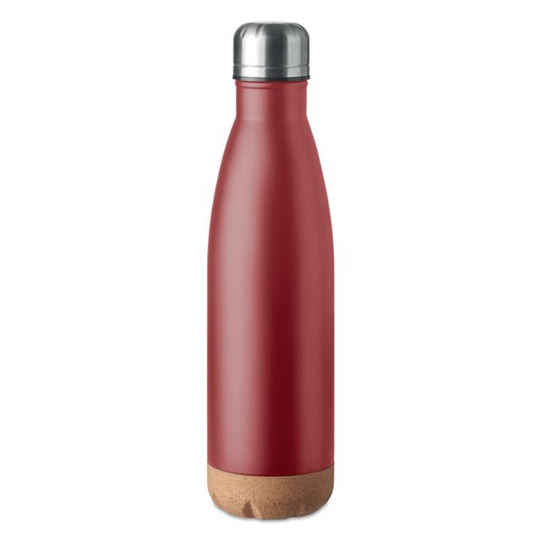 ASPEN CORK Doppelwandige Isolierflasche - GiftRetail MO6313